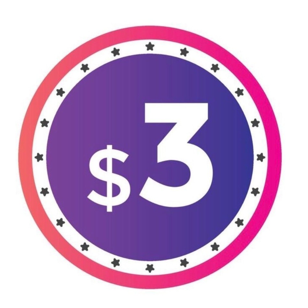 $3 start
